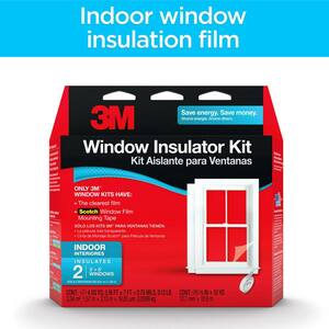 62 in. x 84 in. Clear Plastic Indoor Window Kit