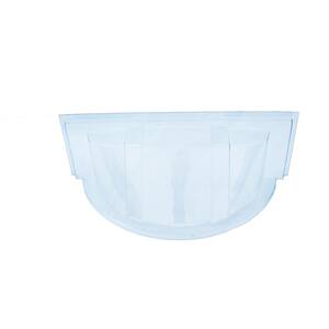 39 in. x 17 in. Plastic Round Window Well Cover