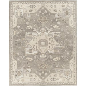 Demetrios Olive Traditional 12 ft. x 18 ft. Indoor Area Rug