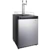 Kegco Dual Tap Stainless Steel Digital Kegerator HD-K309SS-2