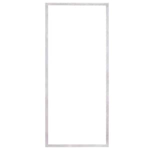 72 in. x 80 in. 50 Series White Vinyl Sliding Patio Door Fixed Panel, Universal Handing