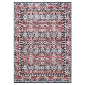 Boho Patio Collection Multi 2' x 3' Rectangle Residential Indoor-Outdoor Throw Rug