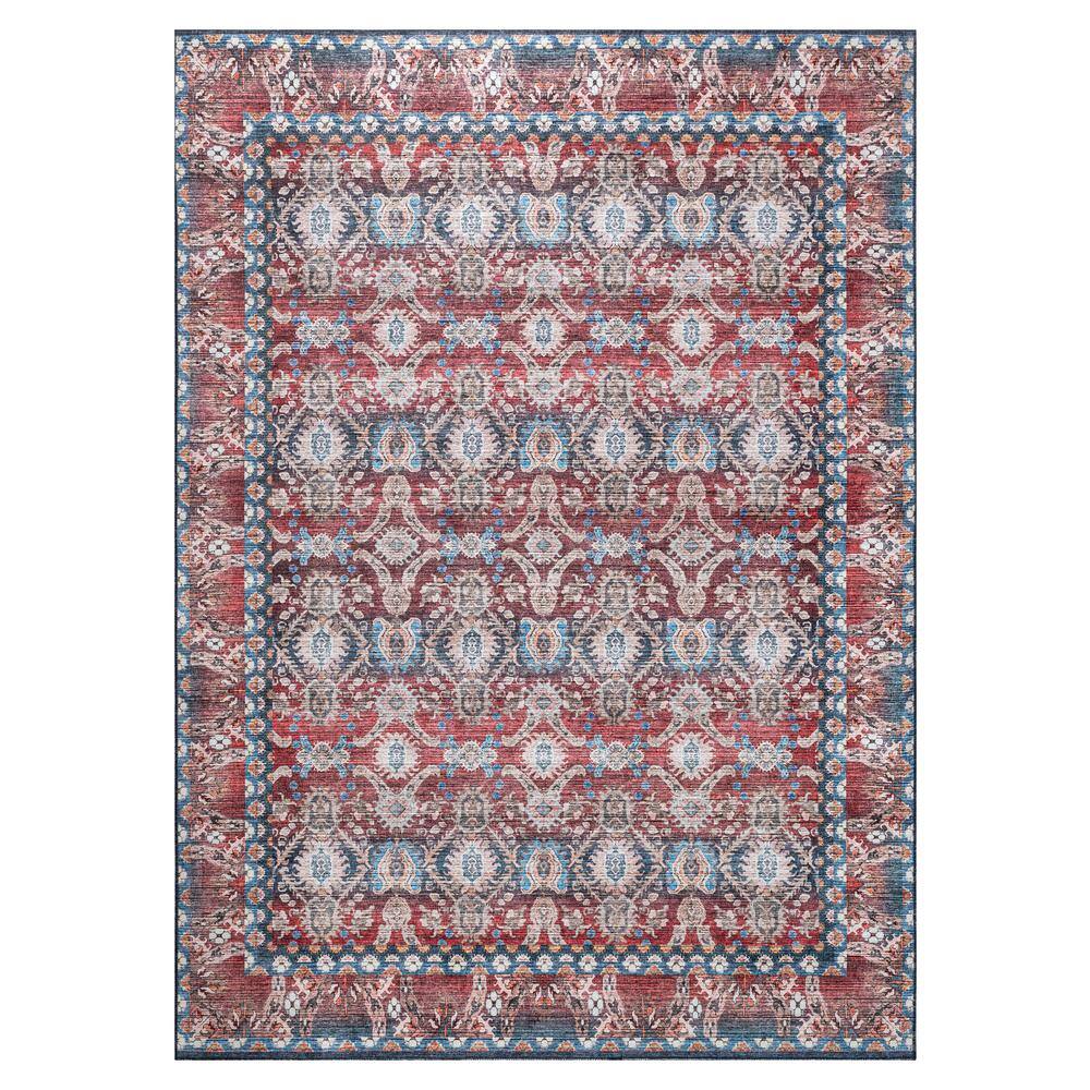 Kaleen Boho Patio Collection Multi 8' x 10' Rectangle Residential