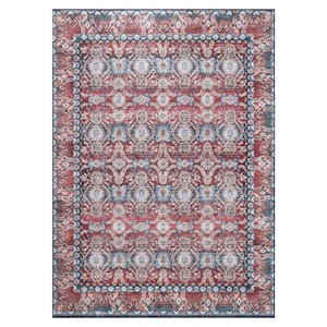 Boho Patio Collection Multi 8' x 10' Rectangle Residential Indoor/Outdoor Area Rug