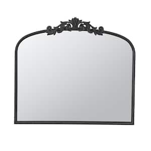 40 in. W x 31.2 in. H Wood Black Vanity Mirror