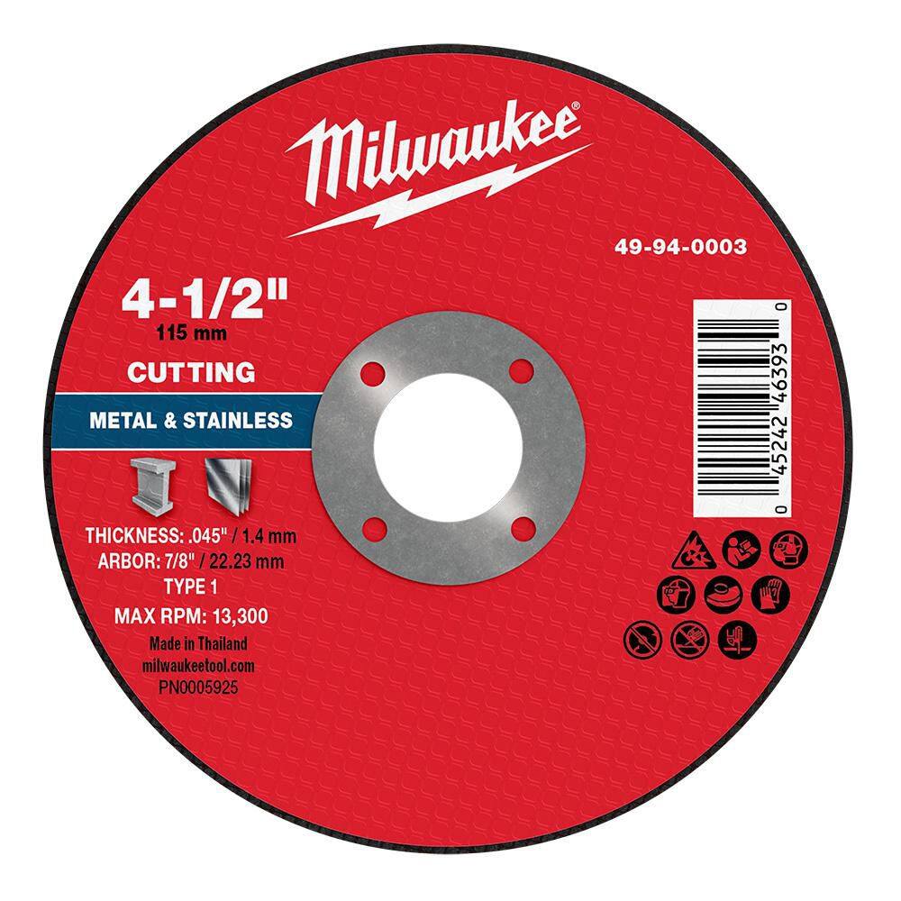 6-1/2 in. x 1/8 in. x 5/8 in. DKO Metal Cut Off Wheel -Type 1 price history on PriceWatchPro