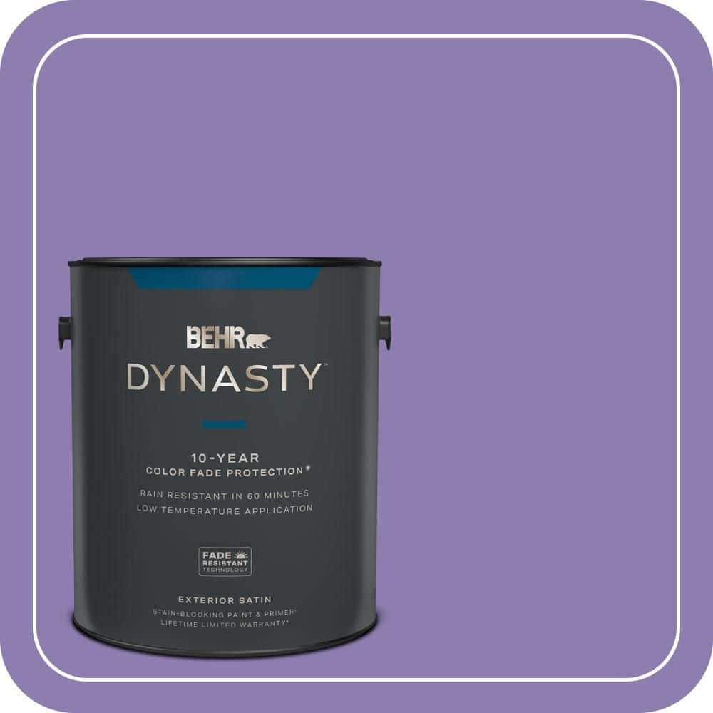 1 gal. #PPU16-04 Purple Agate Satin Enamel Exterior Stain-Blocking Paint & Primer price history on PriceWatchPro