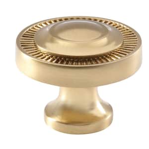 Minted 1.5 in. Satin Brass Large Knob