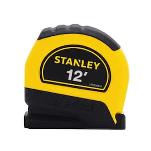 K Tool 72612 Tape Measure, 12' Long, 1/2 Wide, Fractional and Metric  Markings, with Automatic Return Lever