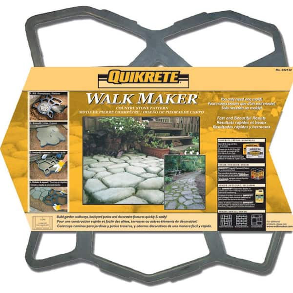 Quikrete 2 in. x 24 in. x 24 in. Country Stone Walk Maker