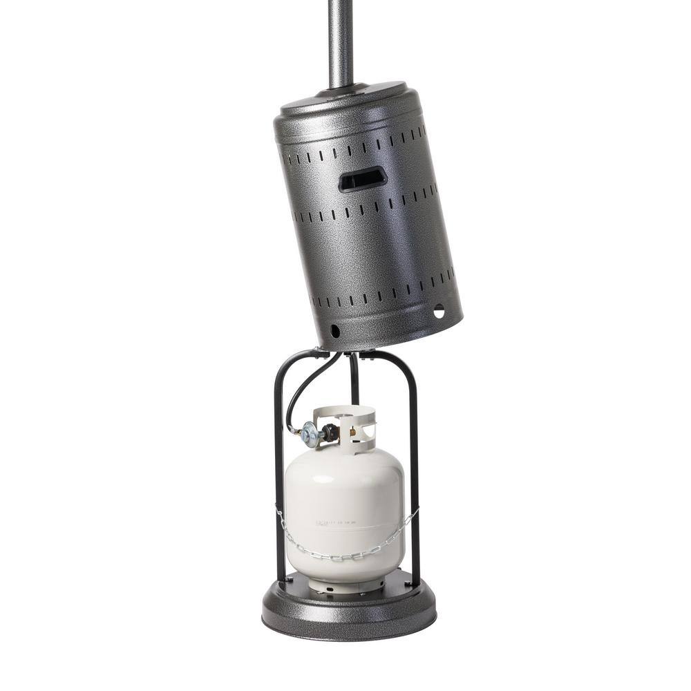 Hammered Platinum 33" x 33" Powder Coated Propane Patio Heater