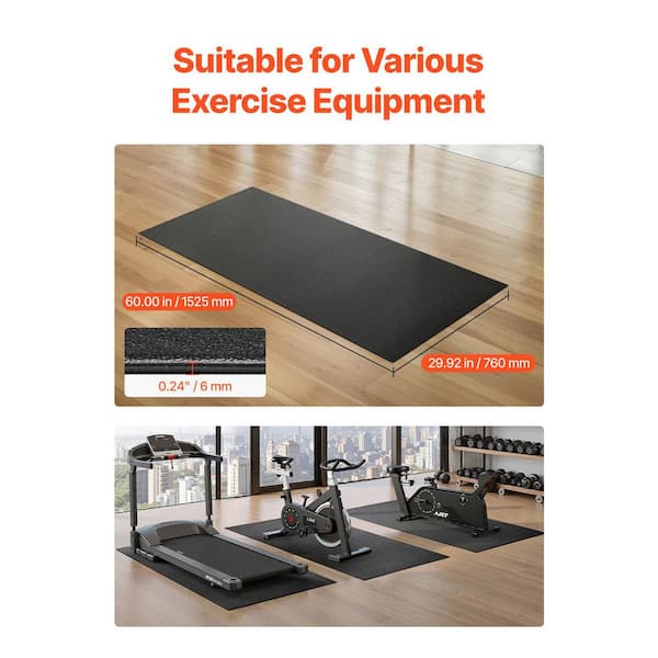 Over Carpet Best Mats For Exercise Equipment Treadmill Mat
