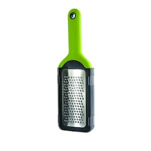 Coarse Grater with Comfort Grip Handles and Safety Cover Storage Lid