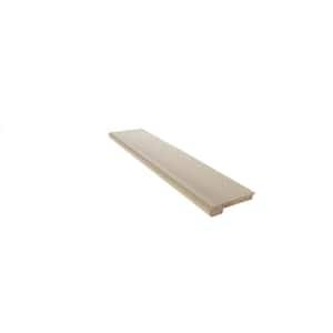 Stair Nose Hickory Xenia 0.375 in. T x 2.75 in. W x 78 in. L Solid Matte Hardwood Trim