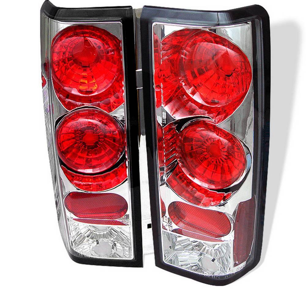 Spyder Auto Chevy Astro / Safari 85-05 Euro Style Tail Lights - Chrome  5001009 - The Home Depot