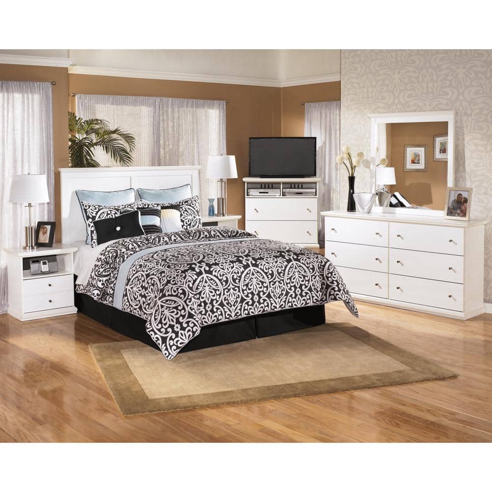 UPC 024052108491 product image for Bostwick Shoals White Queen Panel Headboard | upcitemdb.com