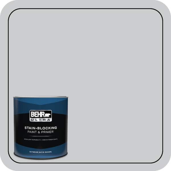 BEHR ULTRA 1 qt. #PPU26-16 Hush Satin Enamel Exterior Paint & Primer