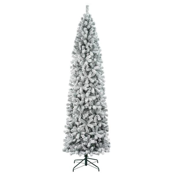 National Tree Company First Traditions 9 ft. Acacia Flocked Artificial Christmas Tree