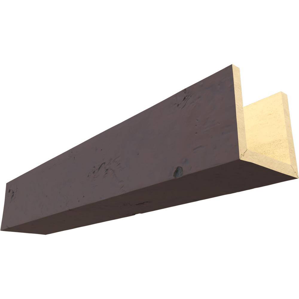 Ekena Millwork Endurathane 12 in. H x 6 in. W x 14 ft. L Knotty Pine