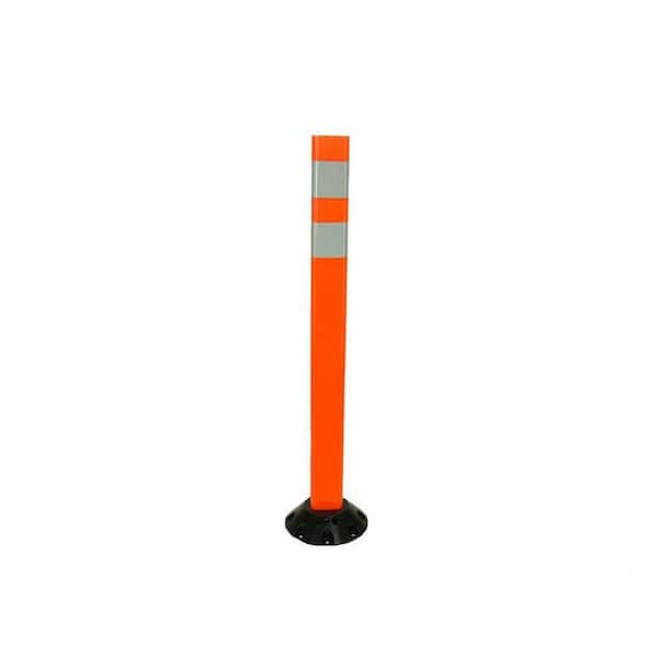 Three D Traffic Works 36 in. Repo Delineator Post Workzone Orange ...