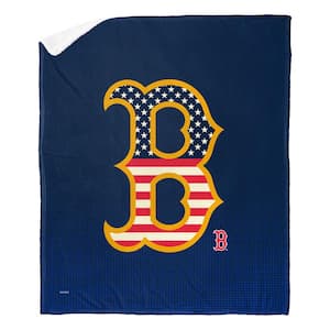 MLB Red Sox Celebrate Series Silk Touch Sherpa Multicolor Throw