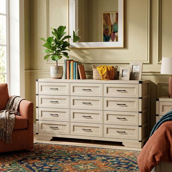 beige dresser chest Haven Hills - Dresser