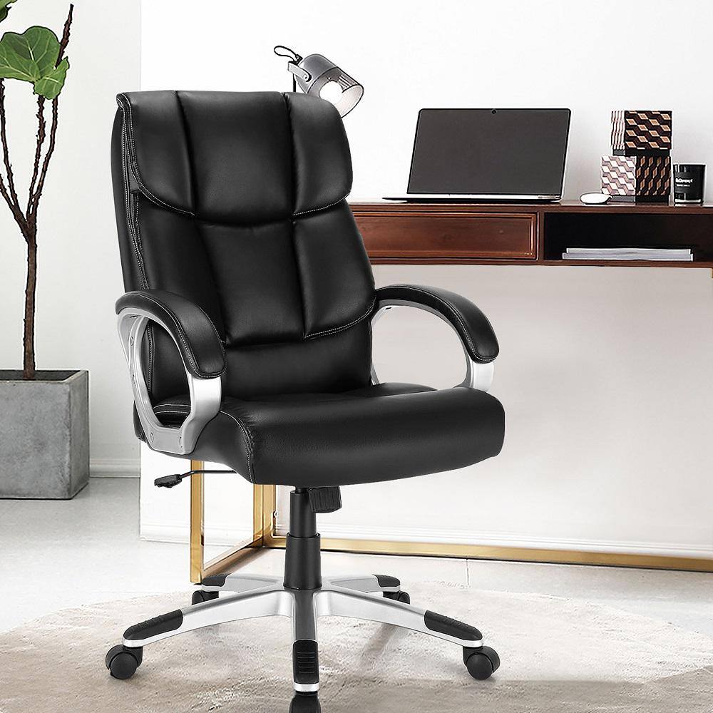 Black Executive High Back Desk Chair - rated 4.2821 stars from 39 reviews