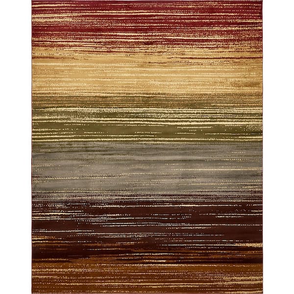Unique Loom Barista Mundo Nova Beige 9' 0 x 12' 0 Area Rug 3137928