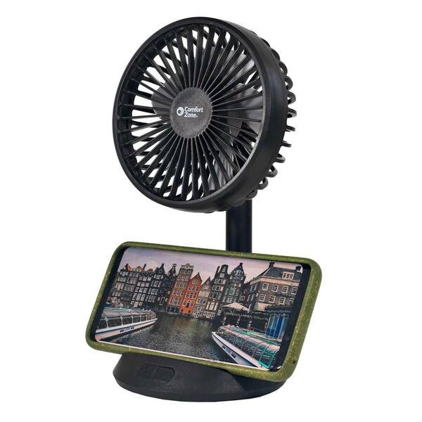 3 Sd Personal Fan With Phone Charger, Clip On Fan For Bunk Bed Australia