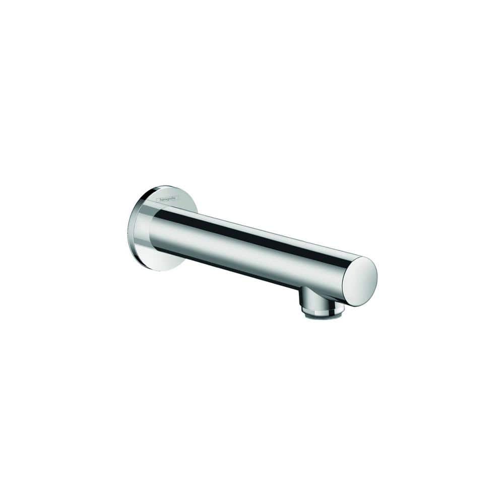Chrome Wall Mounted Tub Spout with Diverter