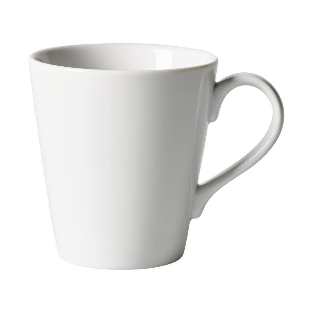 Crisp Matte White Espresso Cup Set of 4