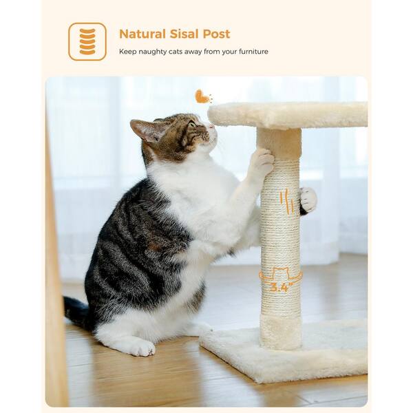 cenadinz Medium Cat Tall Kitten Cat Tower CH2AMT0208BG