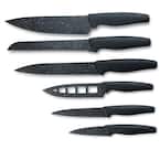 Granite Stone Diamond Nutri Blade 12-Piece Stainless Steel High-Grade Knife  Set in Black 8071 - The Home Depot