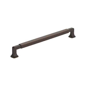 Stature 10-1/16 in. (256 mm) Center-to-Center Oil Rubbed Bronze Cabinet Bar Pull (1-Pack)