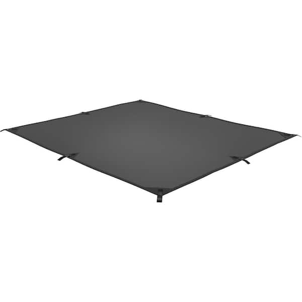 WILD HOG LINX 8 ft. x 8 ft. Charcoal Gray HDPE Pergola Sunshade Kit