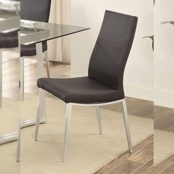 Miriam Side Chair in Chrome
