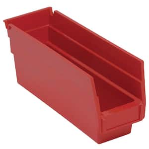 Economy Shelf 2 Qt. Storage Tote in Red (36-Pack)