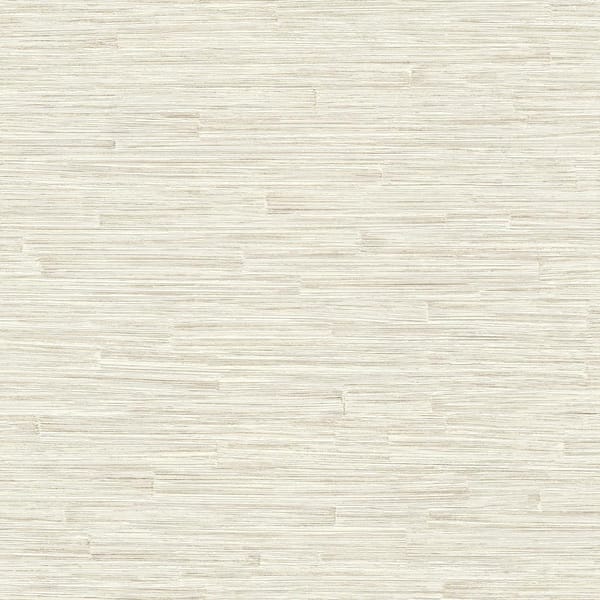 Advantage 57.8 sq. ft. Hutton Cream Tile Strippable Wallpaper Covers