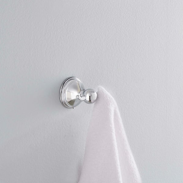 Preston Double Robe Hook in Chrome
