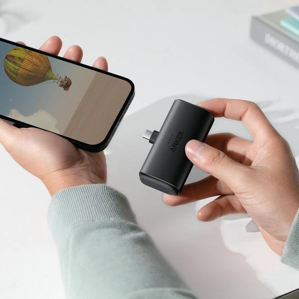 Anker Nano Power Bank 22.5-Watt with Built-In USB-C Connector A1653H11-1 -  The Home Depot