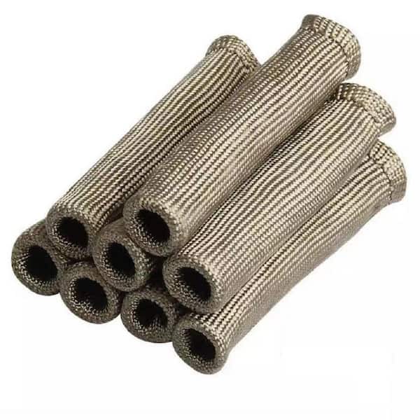 Wellco Light Brown Spark Plug Wire Boots Thermal Protection Insulator Sleeve (8-Pack)