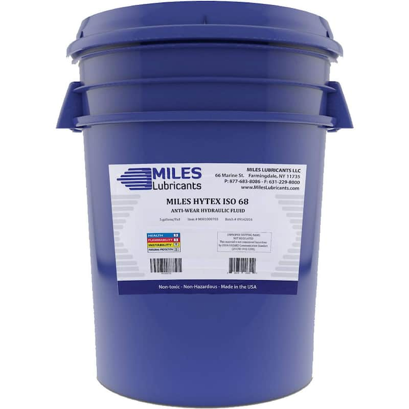 Hytex 5 Gal. ISO 68 Anti-Wear Hydraulic Fluid Pail