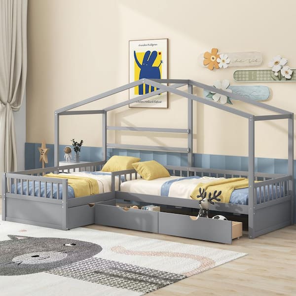 Hillsdale pulse outlet l shaped bed