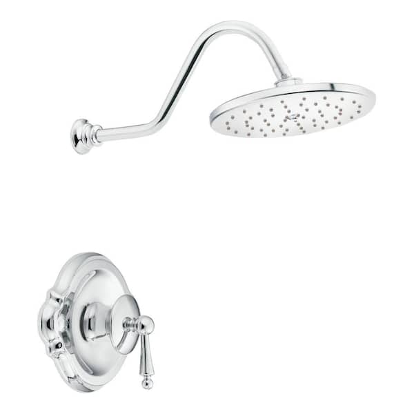 MOEN Waterhill Posi-Temp Showering Trim in Chrome (Valve Not Included)