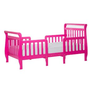 Emma Fuschia Pink Toddler Sleigh Bed
