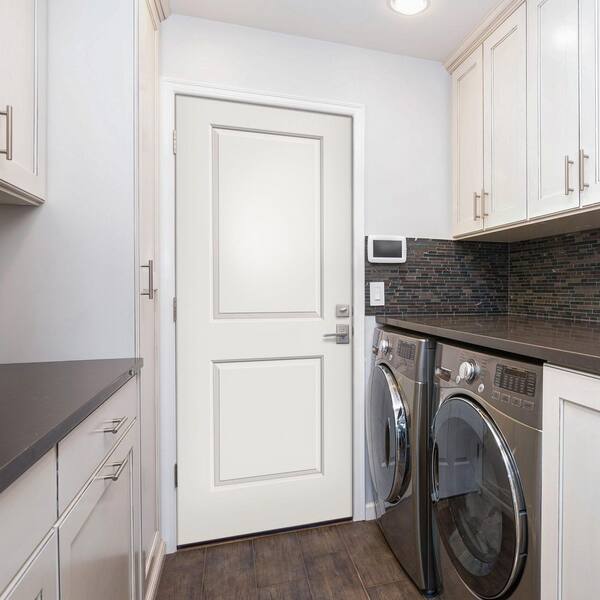 MMI DOOR 32 in. x 80 in. Carrara Right-Hand Primed Composite 20