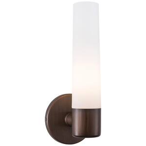 Saber 1-Light Painted Copper Bronze Patina Wall Sconce