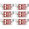 CIATA Ciata Ultra Bright Slim Rechargeable Indoor Exit Light Combo Sign ...