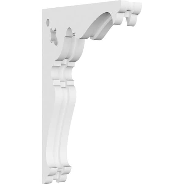 Ekena Millwork Heath 1.5 in. W x 11 in. H x 6.5 in. D Signature Urethane Polyurethane Corbel