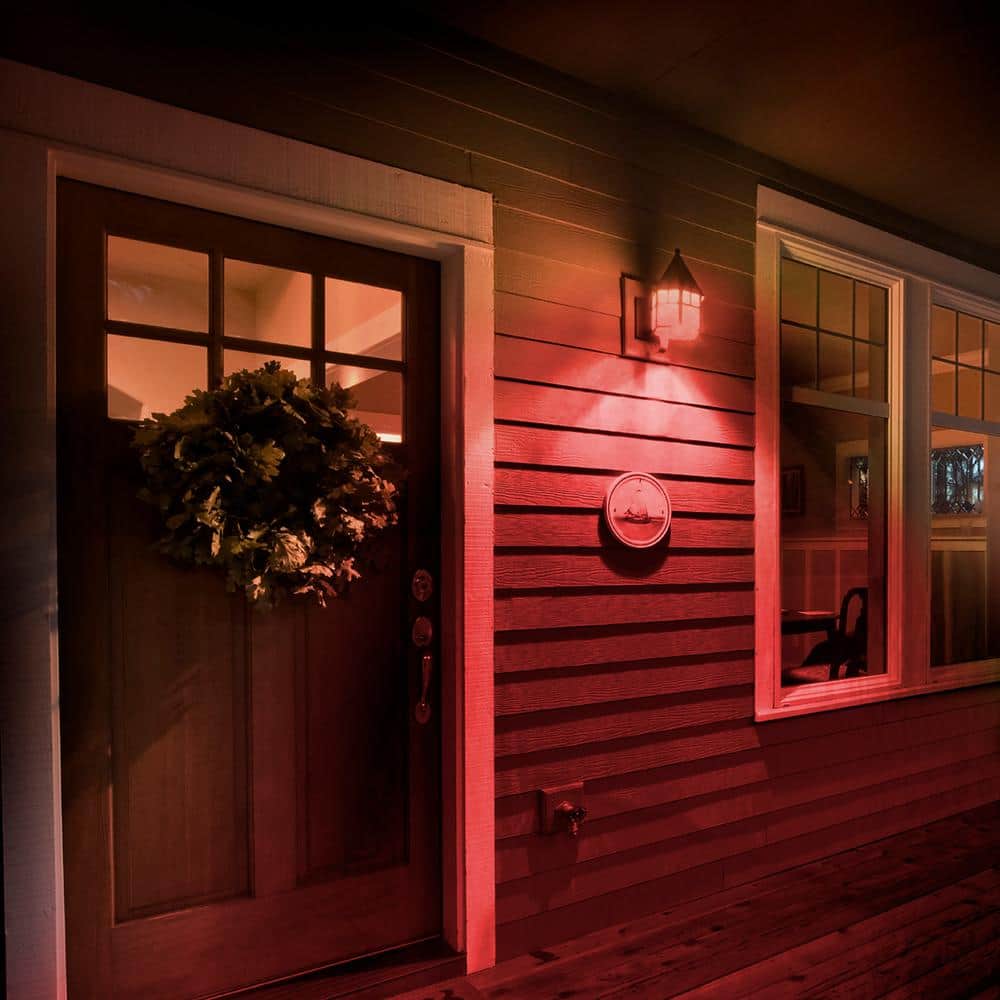 Red Clear Glass Dimmable Filament LED Bulb 4.5W